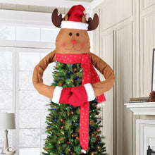 Cargar imagen en el visor de la galería, Deer Doll Christmas  Tree  Top  Decoration New Year Dinner Party Home Christmas Decorations Deer Tree Top Star
