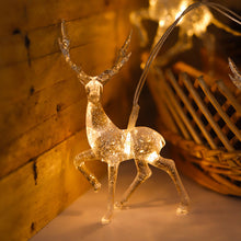 Carica l&#39;immagine nel visualizzatore di Gallery, Deer Pendant String  Lights Christmas Series Holiday Lantern String Decorative Lights
