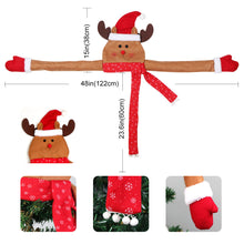 Cargar imagen en el visor de la galería, Deer Doll Christmas  Tree  Top  Decoration New Year Dinner Party Home Christmas Decorations Deer Tree Top Star
