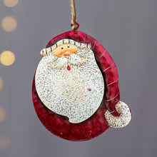 Last inn bildet i Galleri-visningsprogrammet, Christmas  Pendant Retro Old-fashioned Decoration Santa Claus Snowman Pendant Christmas Tree Decoration Left old man
