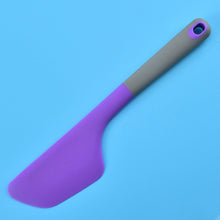 Cargar imagen en el visor de la galería, Silicone  Baking  Scraper 34CM Non Stick Butter Spatula Smoother Spreader Heat Resistant Cookie Scraper Rose Red
