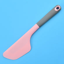 Cargar imagen en el visor de la galería, Silicone  Baking  Scraper 34CM Non Stick Butter Spatula Smoother Spreader Heat Resistant Cookie Scraper Rose Red
