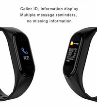 Carica l&#39;immagine nel visualizzatore di Gallery, M4  Smart  Watch Heart Rate Blood Pressure Monitor Sport Band Wristband Tracker Red
