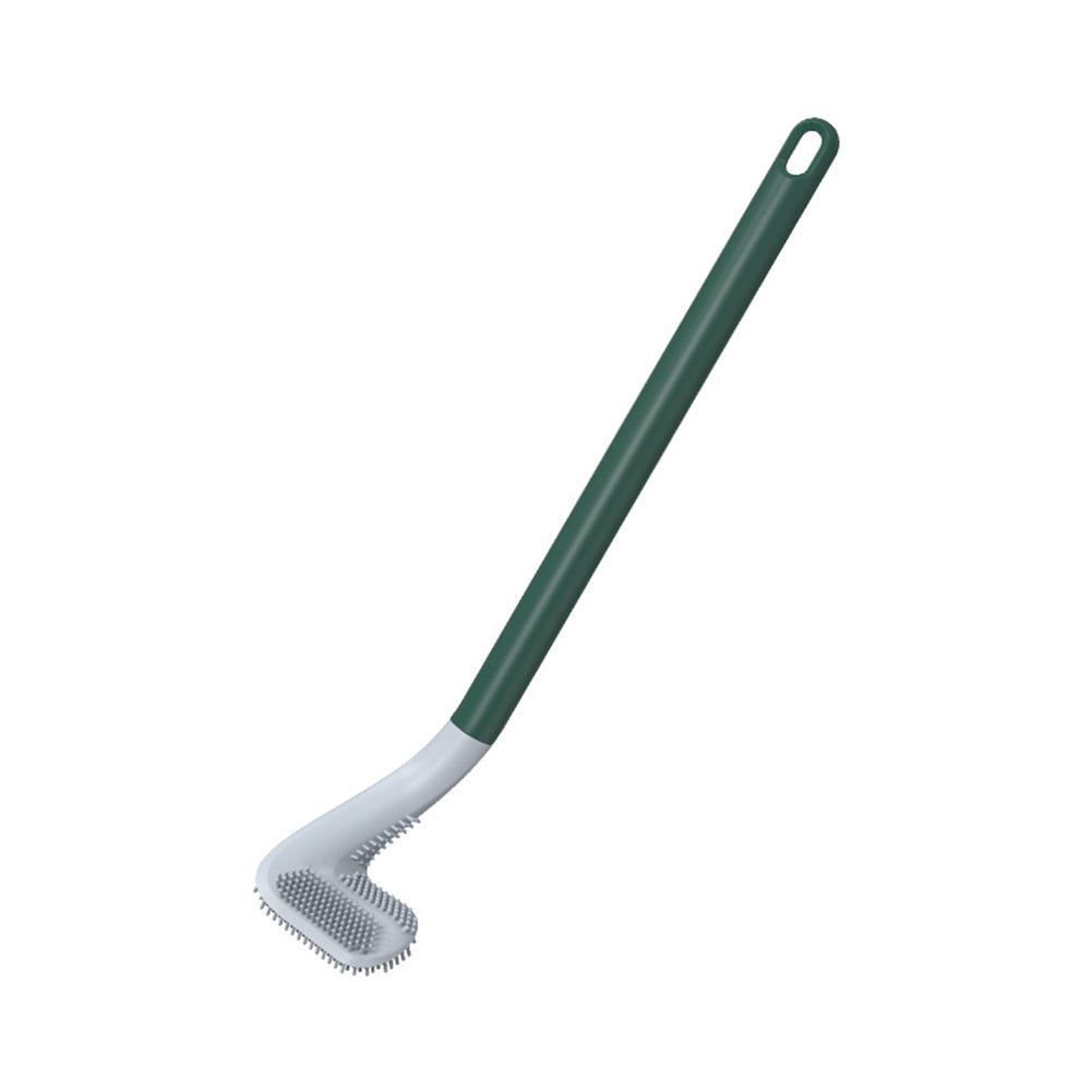 Wall-mounted Long Handle Golf Toilet  Brush Household Bathroom Cleaning Tool Green_40*7.2*5cm OPP bag