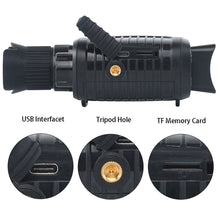 Charger l&#39;image dans la galerie, Camera 2k Hd Infrared Night Vision Camera Digital Telescope Camera Usb TYPE-C2.0 Black
