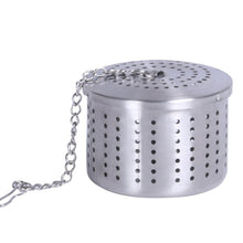 Carica l&#39;immagine nel visualizzatore di Gallery, 304 Stainless Steel Seasoning  Barrel Bucket Effectively Tea Leaking Hot Pot Home Tea Strainers Small 4*6cm
