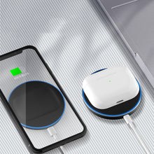 Carica l&#39;immagine nel visualizzatore di Gallery, Qi Wireless  Charger For Airpods pro Earphone Induction Fast Wireless Charging Pad White
