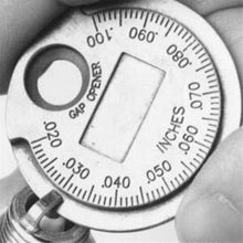 Cargar imagen en el visor de la galería, Spark Plug Gap Gauge Measurement Tool Coin-type 0.6-2.4mm Range Measuring  Tool Metric system
