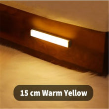 Cargar imagen en el visor de la galería, Night  Light Human Motion Sensor Led Lamp For Bedroom Bathroom Kids Room (warm Yellow/white) Warm light 15cm
