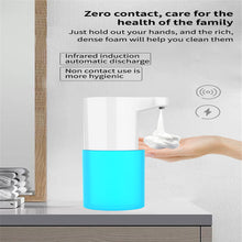 Charger l&#39;image dans la galerie, Induction Foam Soap Dispenser, 1 Set, Touchless Automatic Soap Sprayer Smart Handsfree Dispenser For Bathroom Toilet Office White
