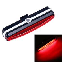 Cargar imagen en el visor de la galería, Bicycle  Tail Light Ultra Bright Warning Light Usb Charging Safety Light For Night Cycling Safety White light
