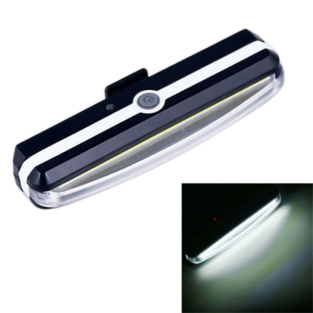 Bicycle  Tail Light Ultra Bright Warning Light Usb Charging Safety Light For Night Cycling Safety White light