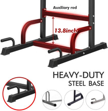 Load image into Gallery viewer, BangTong&amp;Li Power Tower Workout Pull Up &amp; Dip Station Adjustable Multi-Function Home Gym Fitness Equipment 131*40*16
