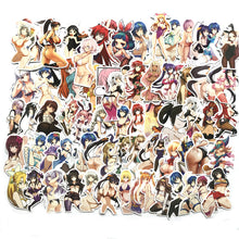 Load image into Gallery viewer, 70pcs Cute Cartoon Comic Bunny Girl Doodle Stickers Suitcase Laptop Refrigerator Decal Paster color
