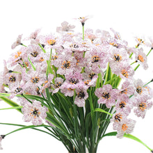 Load image into Gallery viewer, 2 Pcs Outdoor Artificial  Flowers Fake Flowers Decoration For Outside No Fade pink
