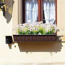 Load image into Gallery viewer, 2 Pcs Outdoor Artificial  Flowers Fake Flowers Decoration For Outside No Fade pink
