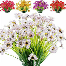 Load image into Gallery viewer, 2 Pcs Outdoor Artificial  Flowers Fake Flowers Decoration For Outside No Fade pink
