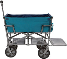 Last inn bildet i Galleri-visningsprogrammet, Mac Sports Heavy Duty Steel Double Decker Collapsible Yard Cart Wagon 53*21*76
