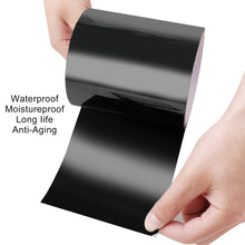 Load image into Gallery viewer, Adhesive Silicone Water Pipe Sealing  Tape 150*10cm Leakproof Waterproof Tape black
