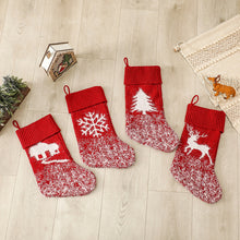 Charger l&#39;image dans la galerie, Christmas  Stocking Christmas Tree Snowflake Elk Kids Gift Candy Bag For Christmas Decorations Elk
