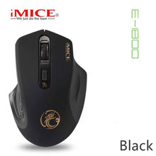 Carica l&#39;immagine nel visualizzatore di Gallery, 2.4g Wireless  Mouse For Laptop Pc Adjustable 1600 Dpi Usb Gaming Mice Computer Ergonomic Design green
