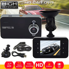 Charger l&#39;image dans la galerie, K6000 Hd 1080p Driving  Recorder With Lamp Night Vision Car Surveillance Camera Recorder Black
