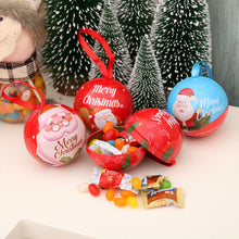 Charger l&#39;image dans la galerie, Christmas  Ball  Pendant Multiple Patterns Candy Box Kids Gifts Christmas Tree Ornament Christmas ball [C style]
