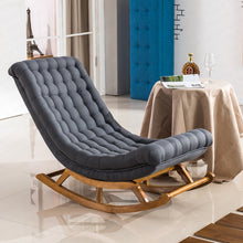 Lade das Bild in den Galerie-Viewer, Nordic simple rocking chair - perfect when you want to relax after a tough day.
