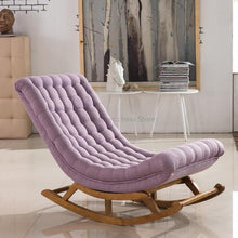 Lade das Bild in den Galerie-Viewer, Nordic simple rocking chair - perfect when you want to relax after a tough day.
