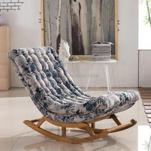 Carica l&#39;immagine nel visualizzatore di Gallery, Nordic simple rocking chair - perfect when you want to relax after a tough day.
