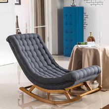 Lade das Bild in den Galerie-Viewer, Nordic simple rocking chair - perfect when you want to relax after a tough day.
