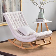 Load image into Gallery viewer, Nordic simple rocking chair - perfect when you want to relax after a tough day.
