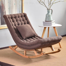 Last inn bildet i Galleri-visningsprogrammet, Nordic simple rocking chair - perfect when you want to relax after a tough day.
