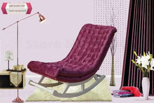 Lade das Bild in den Galerie-Viewer, Nordic simple rocking chair - perfect when you want to relax after a tough day.
