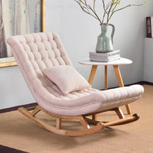 Carica l&#39;immagine nel visualizzatore di Gallery, Nordic simple rocking chair - perfect when you want to relax after a tough day.
