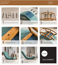 Load image into Gallery viewer, Nordic simple rocking chair - perfect when you want to relax after a tough day.
