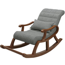 Carica l&#39;immagine nel visualizzatore di Gallery, Clearance Solid Wooden Rocking Chair Recliner Elderly Chair Adult Rocking Chair Father Mother Gift
