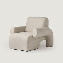 Load image into Gallery viewer, GY Modern Simple Retro Designer Casual Lazy Bone Chair Fabric Single-Seat Sofa Chair
