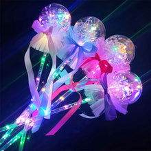 Load image into Gallery viewer, Glowing  Balloons, 10 Pcs/bag, Wands Flashing Fairy Stick Children Luminous Toy (color Random) Random colors and styles
