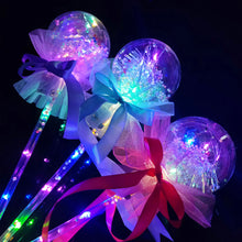 Lade das Bild in den Galerie-Viewer, Glowing  Balloons, 10 Pcs/bag, Wands Flashing Fairy Stick Children Luminous Toy (color Random) Random colors and styles
