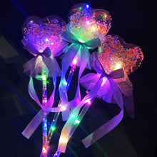 Lade das Bild in den Galerie-Viewer, Glowing  Balloons, 10 Pcs/bag, Wands Flashing Fairy Stick Children Luminous Toy (color Random) Random colors and styles
