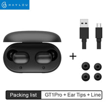 Lade das Bild in den Galerie-Viewer, Gt1 Pro Wireless  Headset Bluetooth-compatible 5.0 In-ear Sports Headset Hd Stereo Earphones black
