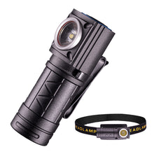 Cargar imagen en el visor de la galería, Headlight Usb Rechargeable Waterproof Angle Adjustable Led Headlamp Flashlight T201 flashlight + USB cable (without battery)
