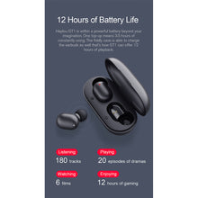 Carica l&#39;immagine nel visualizzatore di Gallery, Haylou Gt1 Headphones Tws Fingerprint Touch Bluetooth-compatible  Earphones Hd Stereo Wireless Headphone black
