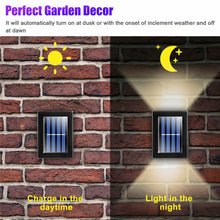 Load image into Gallery viewer, Solar  Lamp Light Wall-mounted Garden Path Courtyard Adjustable Cold Light Color Light White light
