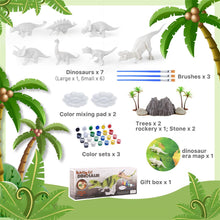 Load image into Gallery viewer, Dinosaur  Painting  Toys Colorful Art Craft Dinosaur Figures Diy Creative Educational Toys For Kids Colorful
