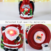 Load image into Gallery viewer, Portable Christmas  Candle  Light Small Oil Lamp Santa Claus Snowman Merry Home Gift Christmas Decor Candle santa claus
