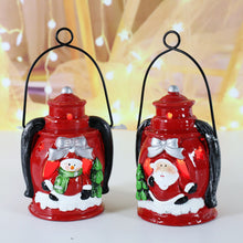 Load image into Gallery viewer, Portable Christmas  Candle  Light Small Oil Lamp Santa Claus Snowman Merry Home Gift Christmas Decor Candle santa claus
