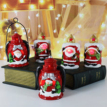 Load image into Gallery viewer, Portable Christmas  Candle  Light Small Oil Lamp Santa Claus Snowman Merry Home Gift Christmas Decor Candle santa claus
