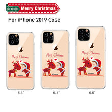 Load image into Gallery viewer, TPU Anti-drop Christmas Phone  Case  Shockproof For Iphone 11/11 Pro/11 Pro Max 04_iPhone 11 Pro
